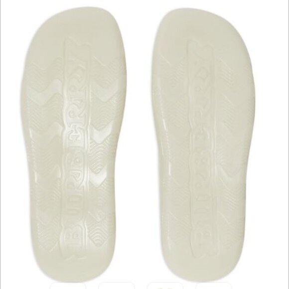 Burberry  Stingray Rubber Flat Slides sz 42 - Picture 2 of 4